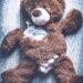 Missbrauch zerrissener Teddy